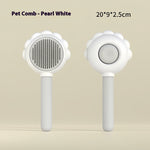 2 In 1 Self Cleaning Dog Brush Comb With Spray Pets Grooming Hair Remover Combs Brush Floating Hair Pet Grooming Brush Pet Products EX-STOCK Canada 