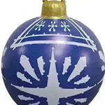 Adorno navideño holly bola decoración de árboles al aire libre bolas de Navidad para yardas
