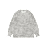 Retro heavy Oversized Crew neck Pullover sweatshirt for men - EX-STOCK CANADA