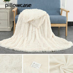 Plush Blanket Double-layer Blanket Multifunctional EX-STOCK Canada 