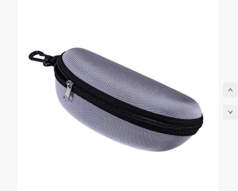 High-end Fashion Easy To Carry Zipper Glasses Case 