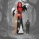 12 FT Halloween Inflatable Grim Reaper, Blow Up Garden Decor With Built-in Lights For Halloween Party Indoor, Outdoor EX-STOCK Canada 