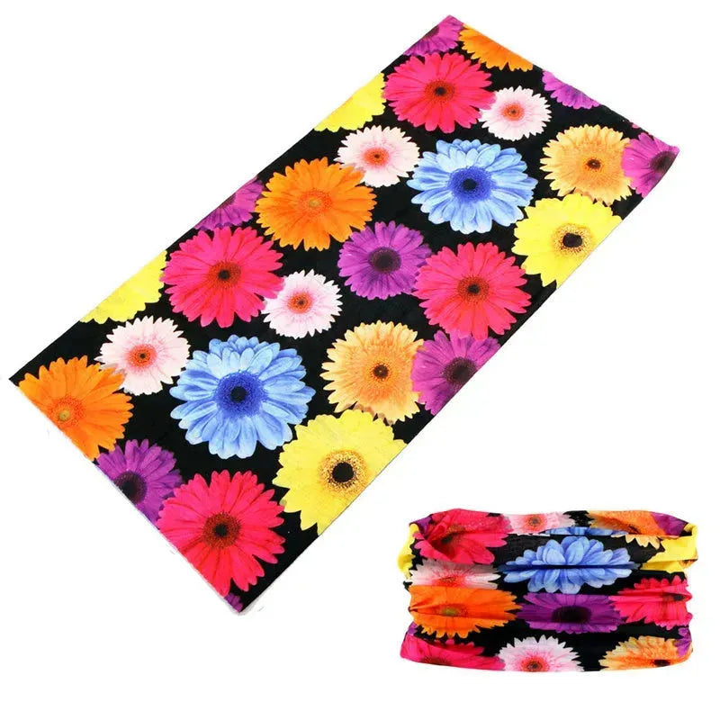 Outdoor Sun Protection Seamless Magic Riding Bandana Scarf Neck Gaiter - EX-STOCK CANADA
