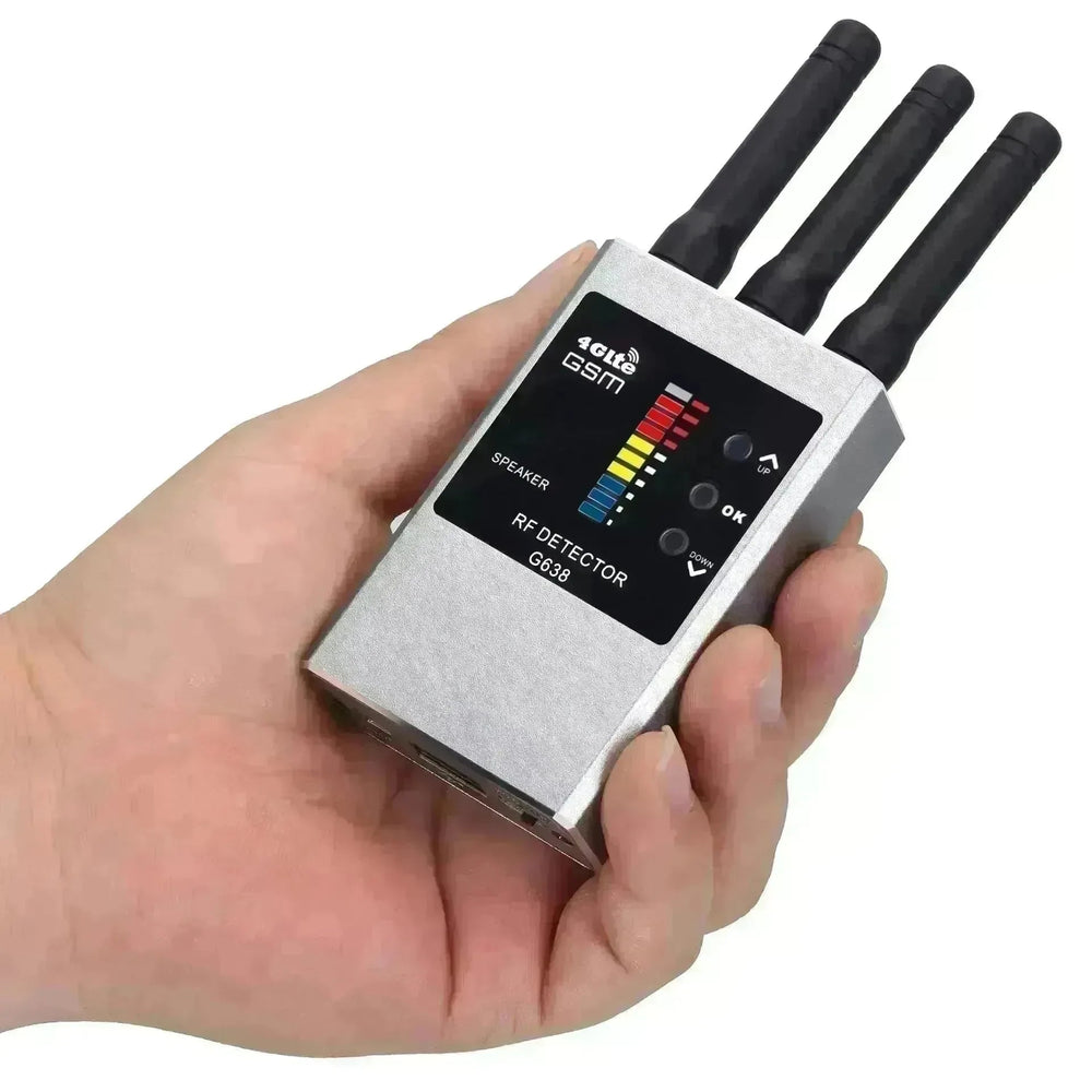 RF Bug Detector Hidden Camera Finder Anti-Spy Listen Swe EX-STOCK