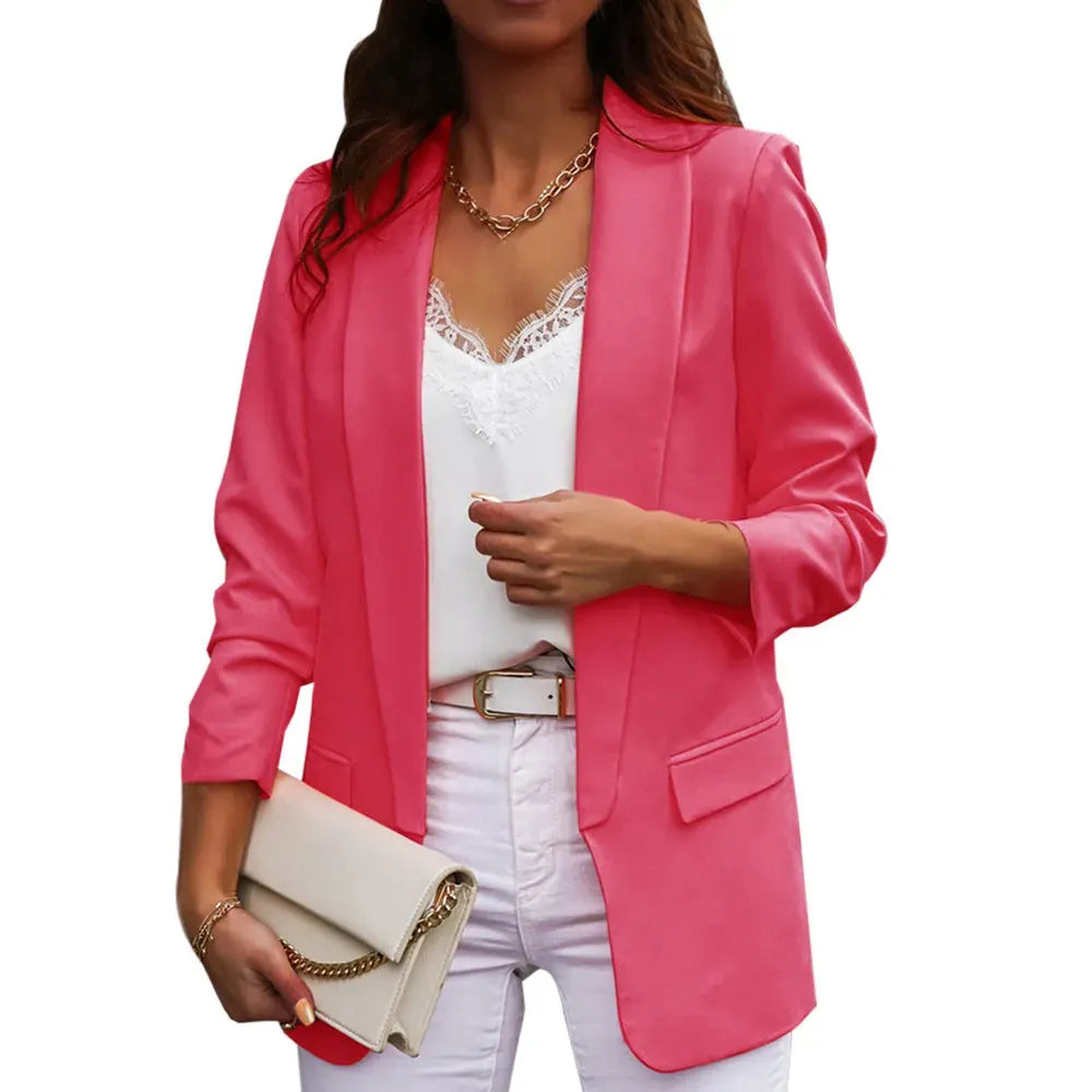 Elegant Blazer For Women Loose Blazer Jackets - EX-STOCK CANADA