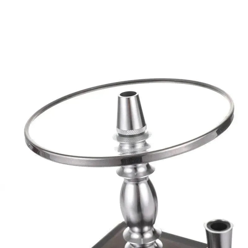 Arabic hookah with light full set of acrylic LED square pot - EX-STOCK CANADA
