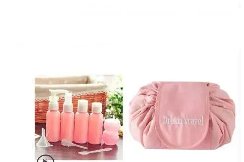 Animal Printing Large Capacity Drawstring Lazy Cosmetic Storage Bag - EX-STOCK CANADA
