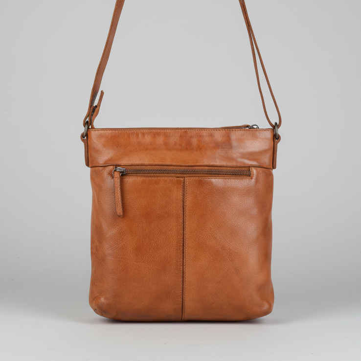 MET Leather Crossbody Bag 