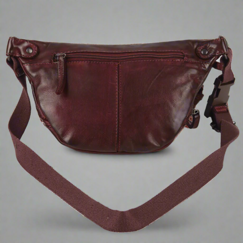 MET Front Zip Leather Belt Bag EX-STOCK Canada 