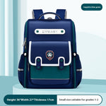New Sesame Baby Primary School Schoolbag Grade 1-3-6 British Style Boys' Schoolbag Lightweight Girls Backpack EX-STOCK