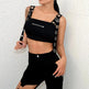 Summer Spring Black Tank Top Women Sleeveless Cropped Tops Hollow  Bustier Top Streetwear - EX-STOCK CANADA