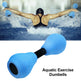 Ejercicio en agua con mancuernas Fitness acuático Mancuernas acuáticas Barra de mano para mujeres Yoga acuática Fitness 