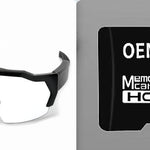 AI Smart Riding Glasses with Built-In Camera & Wi-Fi – Photochromic Cycling Sunglasses