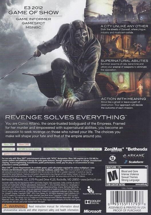 Dishonored 