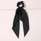 Cute Hair Silk Bow Scrunchie Vintage Satin Scarf Scrunchie - EX-STOCK CANADA