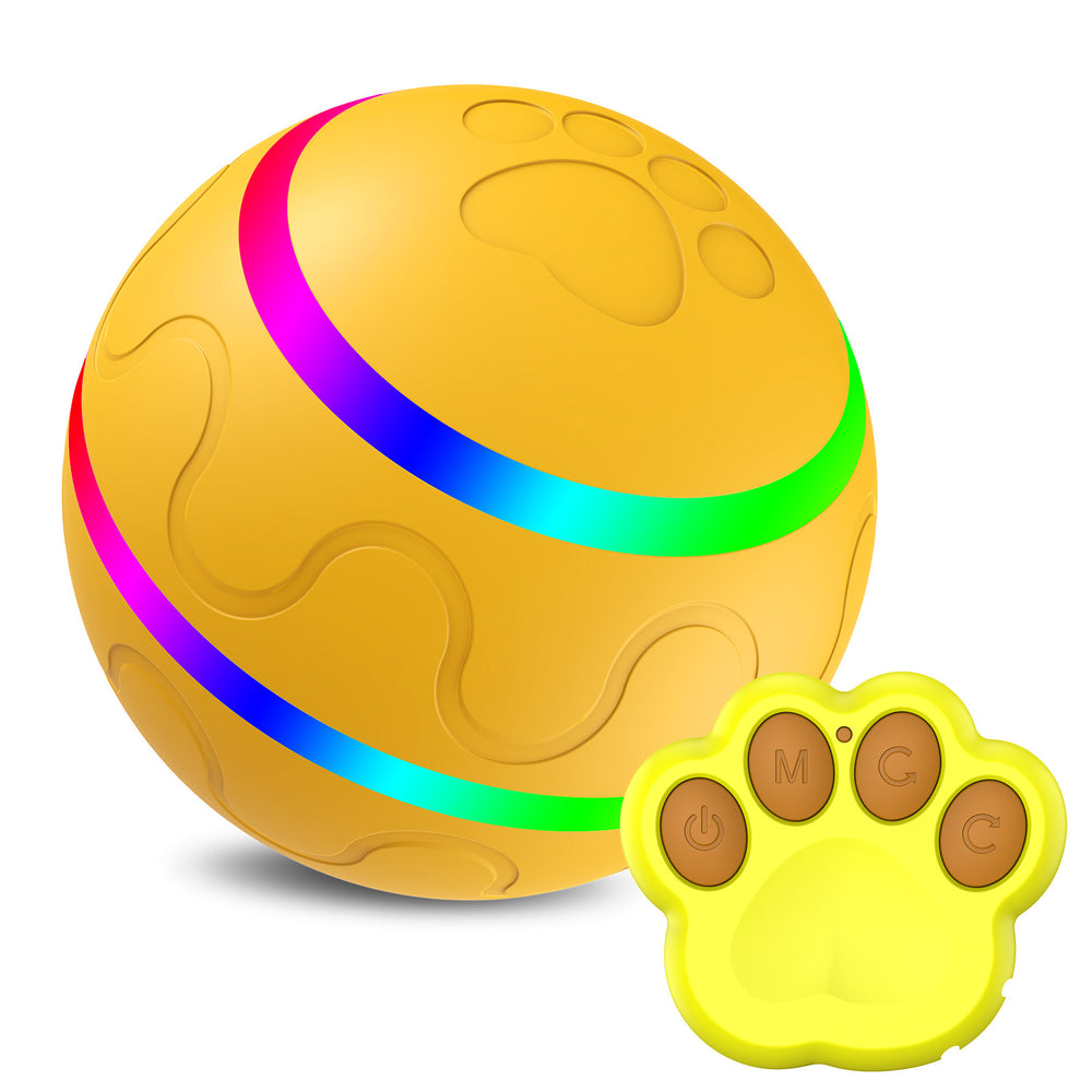 Pet New Cat Wicked Ball Toy Intelligent Ball USB Cat Toys Self Rotating Ball Automatic Rotation Ball EX-STOCK Canada 