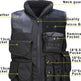 Tactical Vest Black Mens Military Hunting Vest EX-STOCK Canada 