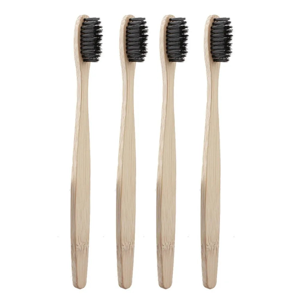 10pcs  Bamboo toothbrushes - EX-STOCK CANADA