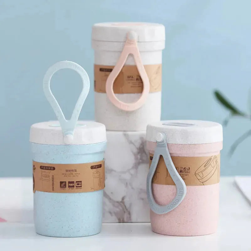 Plastic Microwaveable Sealing food and Beverage Cup Carrier