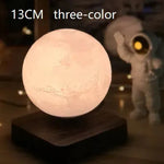 Magnetic Levitation Table Lamp Moon Light 3D Printing Planet Night Light - EX-STOCK CANADA