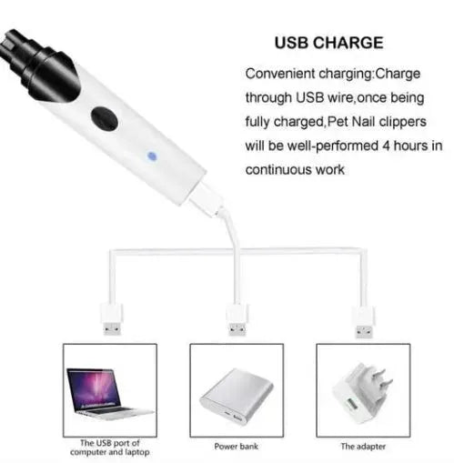 Pet Dog Cat Pencil Sharpener, Electric Nail Clippers Cleaning Nail Clippers - EX-STOCK CANADA