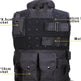 Tactical Vest Black Mens Military Hunting Vest EX-STOCK Canada 