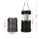 COB Camping Lantern – Collapsible Pop-Up LED Tent Light | Battery Powered
