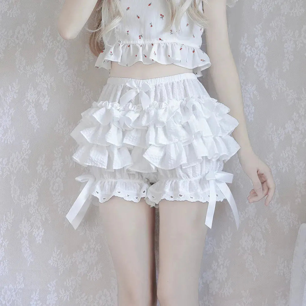 Cake Princess Skirt Mini Multi Layered Pants - EX-STOCK CANADA