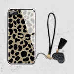 Luxury Leopard Tempered Glass Mirror iphone Case - EX-STOCK CANADA