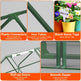 1Pc Portable Mini Greenhouse 70.86x33.46x37.4in With Roll-Up Zipper Doors Waterproof UV-Resistant PVC Cover Hot House For Indoor Outdoor Garden Patio Yard EX-STOCK