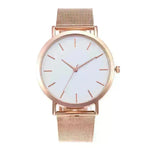 Simple ladies quartz watch
