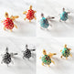 Men's Enamel Turtle Cufflinks – Copper Electroplated Animal Cufflinks | Canada & USA