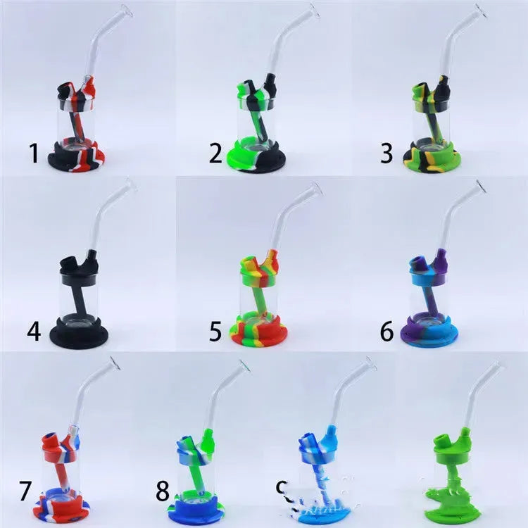 Long Mouth Glass Hookah Food Grade Silicone - EX-STOCK CANADA