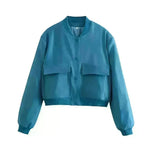 Fall Single Breasted  Cashmere Cropped Jacket for women - EX-STOCK CANADA