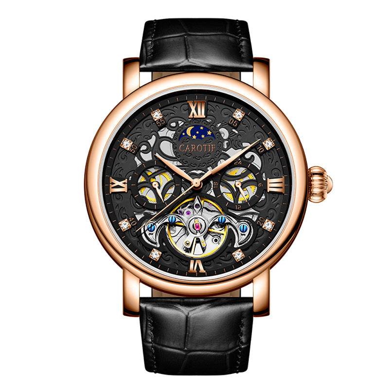 Men's Business Casual Waterproof Luminous Leather Watch EX-STOCK Canada 