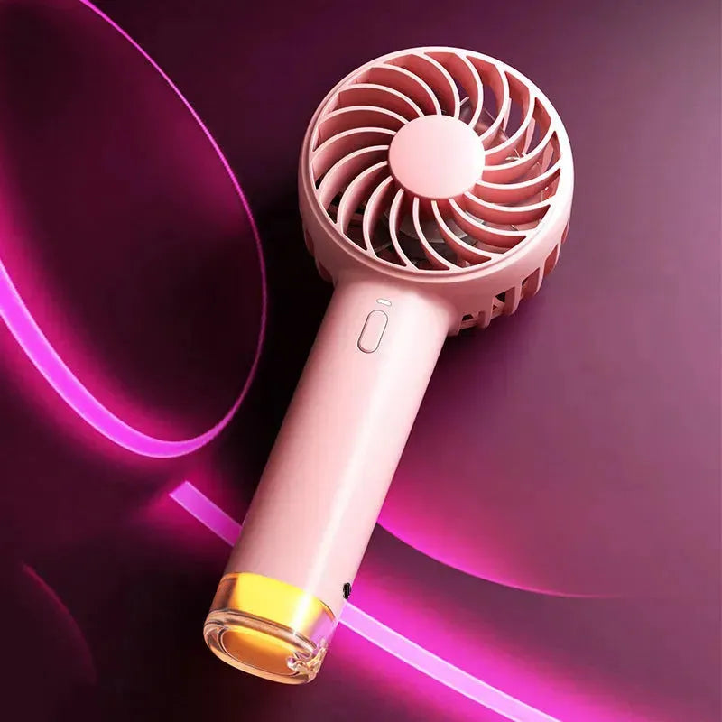 Mini Handheld Fan Cooling Fans For Home Office Travel Outdoor And Camping A Battery Operated Small Fan - EX-STOCK CANADA