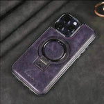 Luxury Magnetic Bracket Phone Case Business Drop-resistant Leather Case