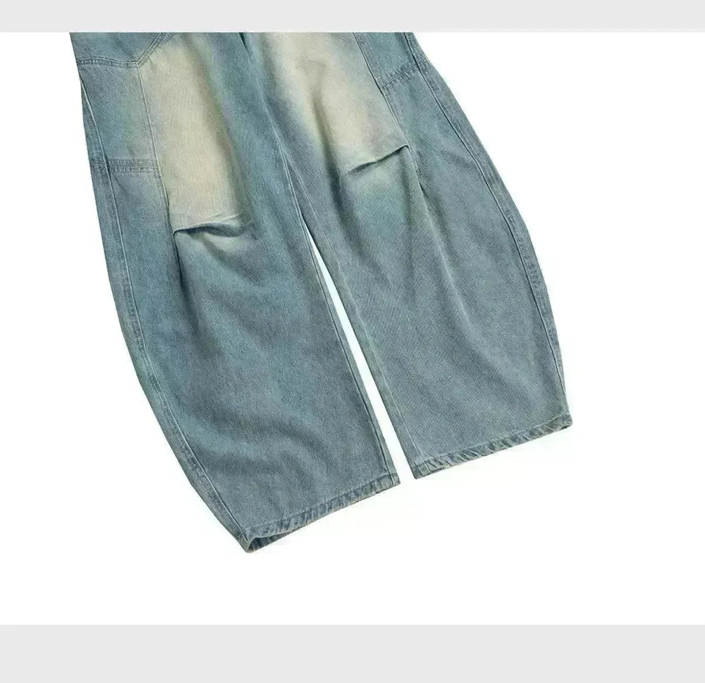Washed Distressed Design Baggy Jeans Pant For Men And Women - EX-STOCK CANADA