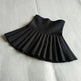 Girls Autumn Clothing Knitted Skirt High Waist Pleated Mini Skirt - EX-STOCK CANADA