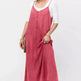 New Suspender Leisure Denim mum loose long Dress - EX-STOCK CANADA