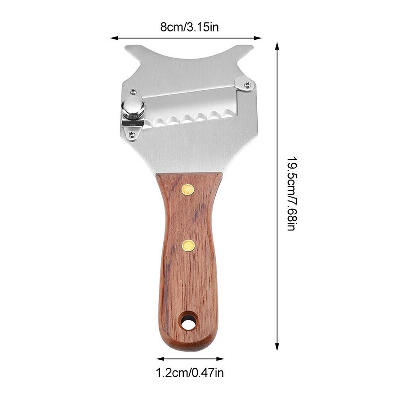 Stainless Steel Shavings Slice Chocolate Planer 