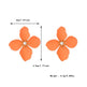 Colorful Flower Stud Earrings European And American Summer High Sense - EX-STOCK CANADA