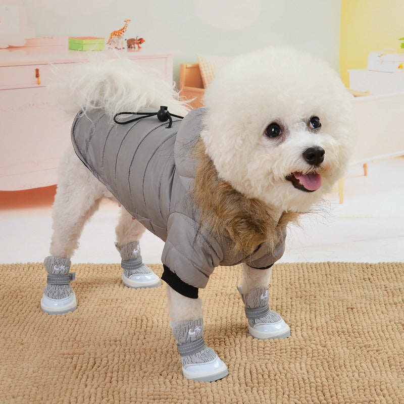 Pet clothing winter down padded jacket | EX-STOCK product gallery photo 3