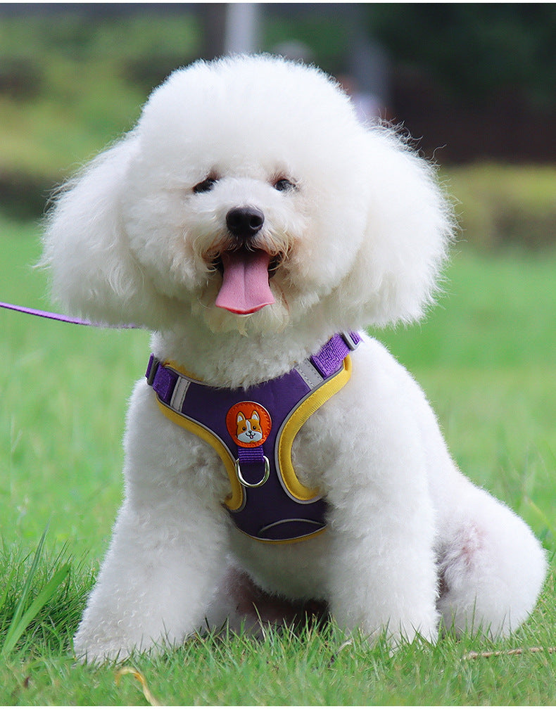 Dog Harness Cat Harness Reflective Dogs Leashs Soft Mesh Chest Strap EX-STOCK Canada 