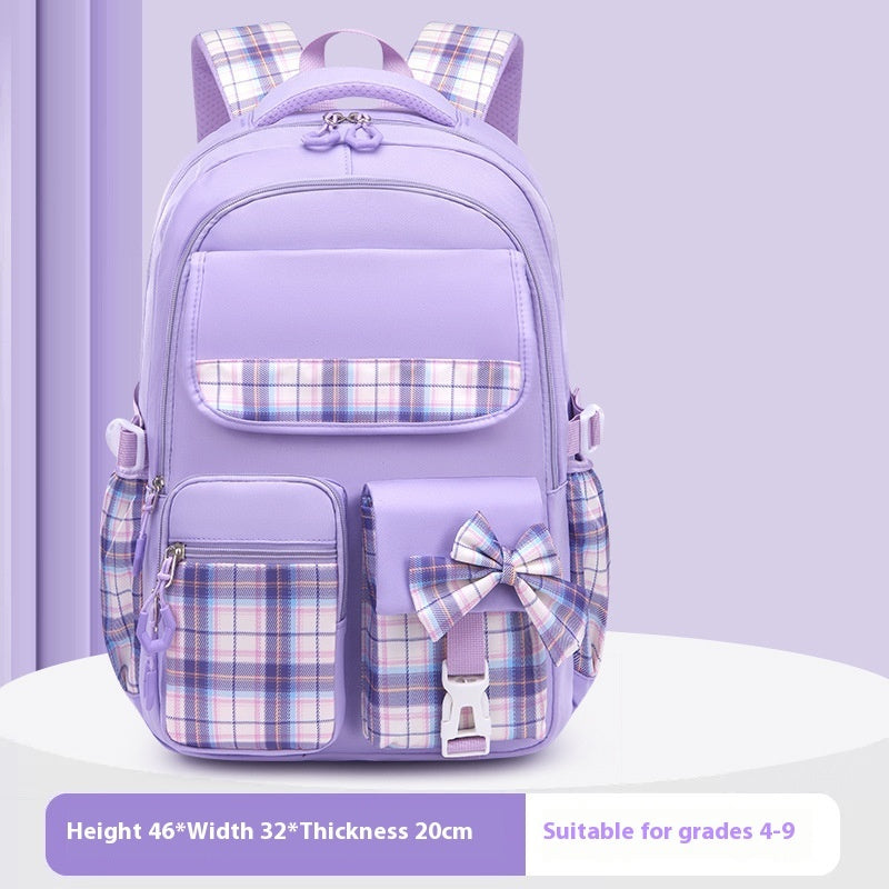 Children's Backpack Lightweight Spine-protective Burden Reduction Large Capacity EX-STOCK