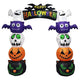 8.2ft Stacking Head Arch, 7pcs White LED Lights, Halloween Inflatable Decoration 12V - EX-STOCK Canada