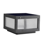 Solar Wall Light With Dimmable LEDs Landscape Pathway Light - EX-STOCK CANADA