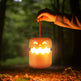 Halloween Pumpkin Lamp Foldable Portable Small Night Lamp EX-STOCK