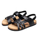 Men's Simple Hollow-out Flat Cork Slippers  EX-STOCK CANADA