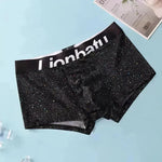 Ice Silk Men's Boxers Breathable Printed Boxer Briefs Mid waist - EX-STOCK CANADA